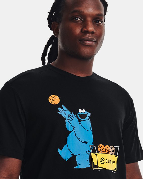 男士Curry Cookie Hoops短袖T恤, Black, pdpMainDesktop image number 0